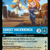 Gadget Hackwrench - Brilliant Bosun - Lorcana Player