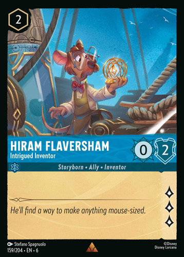 159-204-EN-6 - Hiram Flaversham - Intrigued Inventor - Lorcana Player.jpg
