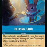 Helping Hand - LQ - Lorcana Player