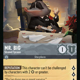 174-204-EN-6 - Mr. Big - Shrewd Tycoon - Lorcana Player