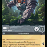 Kohut - Trusted Marine - Lorcana Player
