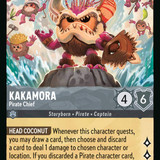 172-204-EN-6 - Kakamora - Pirate Chief - Lorcana Player
