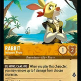Rabbit Indignant Pirate LQ Lorcana Player 430x600