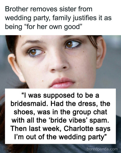 sister refuse drive brother wedding.jpg