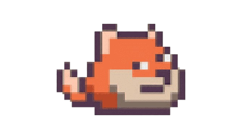 png transparent pixel art doge run jump doge angle rectangle orange removebg preview.png