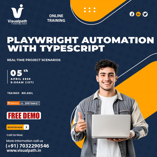 FREE DEMO On - Playwright Automation with typescript.jpg