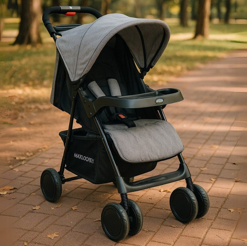 Carrinho Bebê Passeio Até 15kgs Allday Cinza.jpg