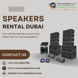 Affordable Event Speakers for Rent in Dubai