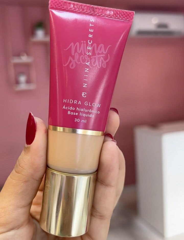 Base Líquida Niina Secrets Hidra Glow Cor 55 30ml