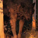 Quinn's wolf form