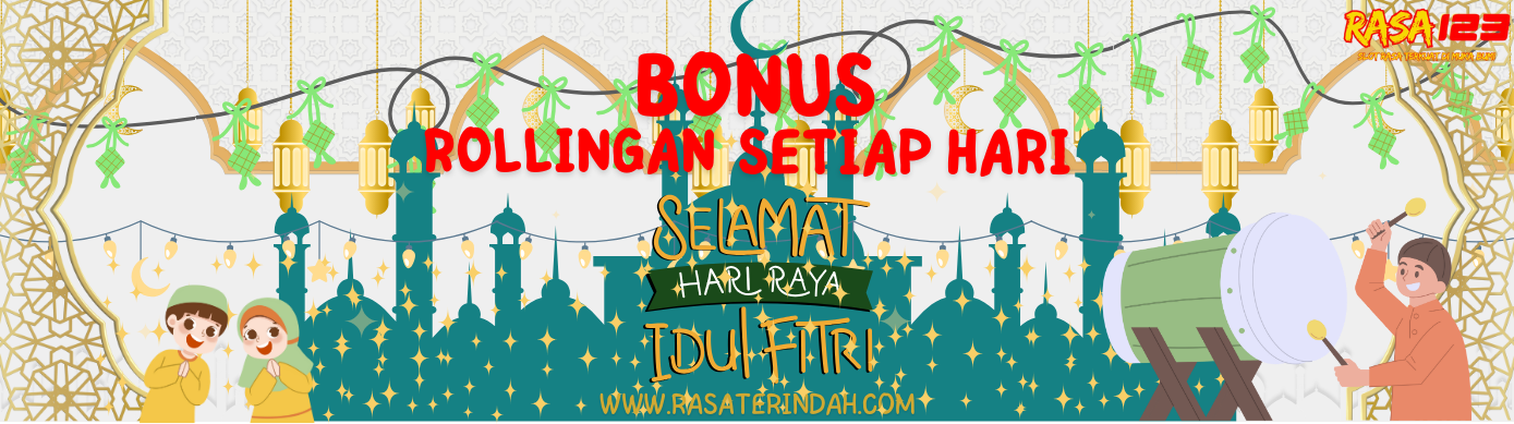 BONUS ROLLINGAN UP TO 1% RASA123