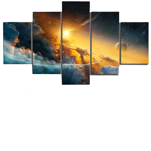 Kit 5 Quadros Decorativos Paisagem Espaço fb.png