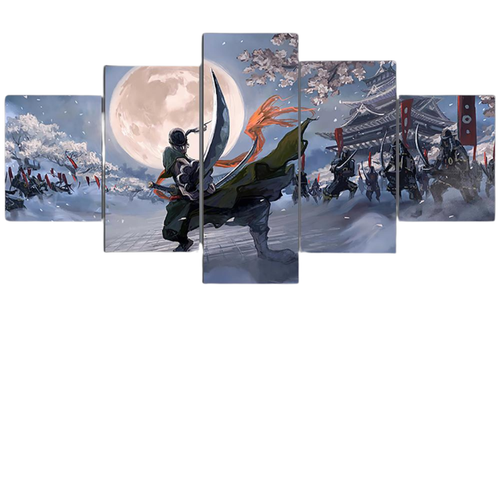 Kit 5 Quadros Decorativos Roronoa Zoro fb.png