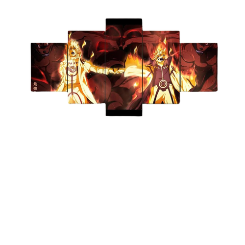 Kit 5 Quadros Decorativos Naruto Modo Sennin fb.png