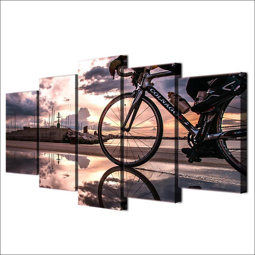Kit 5 Quadros Decorativos Bike Ciclismo fb.jpg