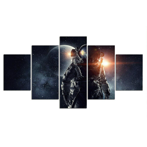 Kit 5 Quadros Decorativos Astronauta Espaço fb.jpg