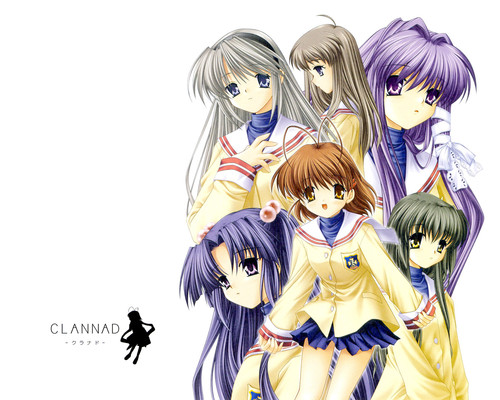 Konachan.com 45 black hair blue eyes blue hair brown eyes brown hair clannad gray hair headband ibuk.jpg