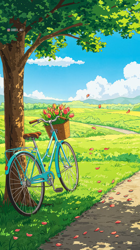 freepik a minimalist animestyle scene of a light blue bicy 77889 (1).jpg