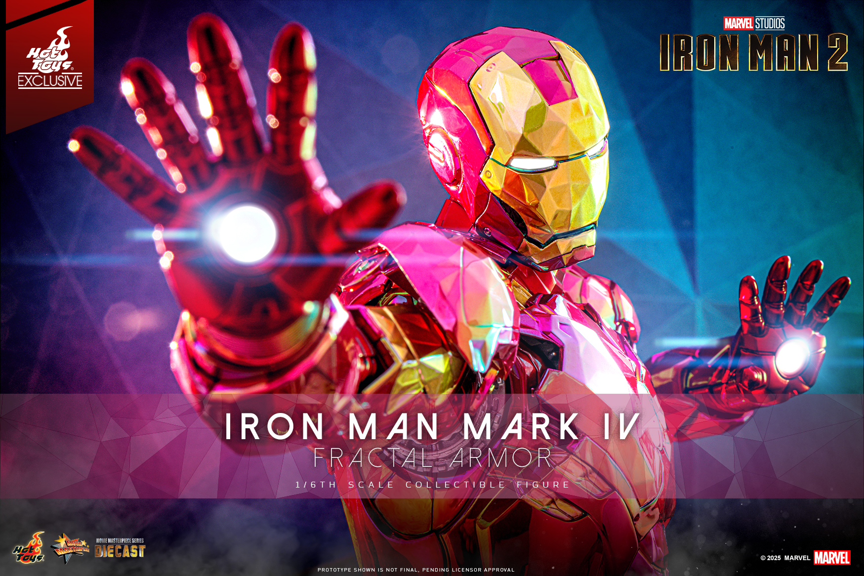 Iron Man Mark IV (Fractal Armour) Figure Coming in Limited Edition Iron Man Mark IV (Fractal Armour) Figure Coming in Limited Edition
