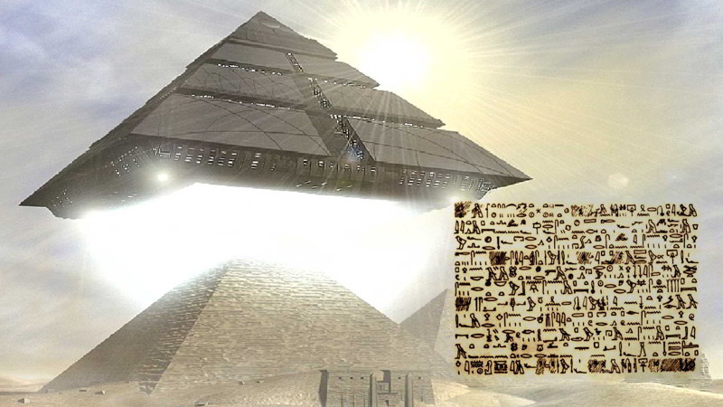 Mondo UFO: il Papiro Tulli prova delle visite di Extraterrestri in Egitto
