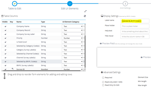 quilliup column name label case issues1.png