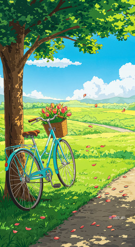 freepik a minimalist animestyle scene of a light blue bicy 77889.jpg