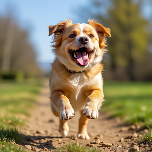 funny image of a bouncing dog .jpg
