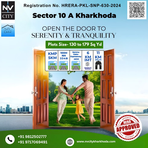 Escape to NV City in Kharkhoda.  Serene living just 100m from NH334B. Build your dream home in a tra.jpg