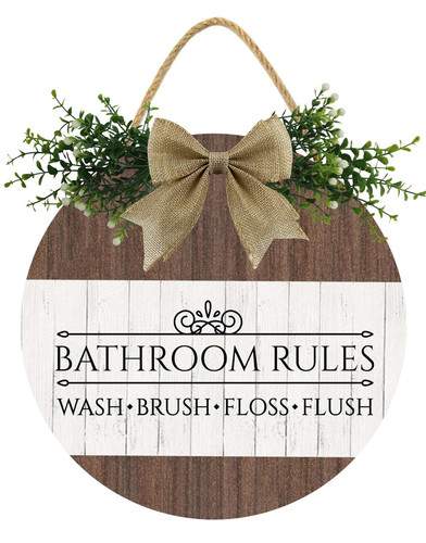 cb330bathroom rules wash brush floss flush 002 4.jpg