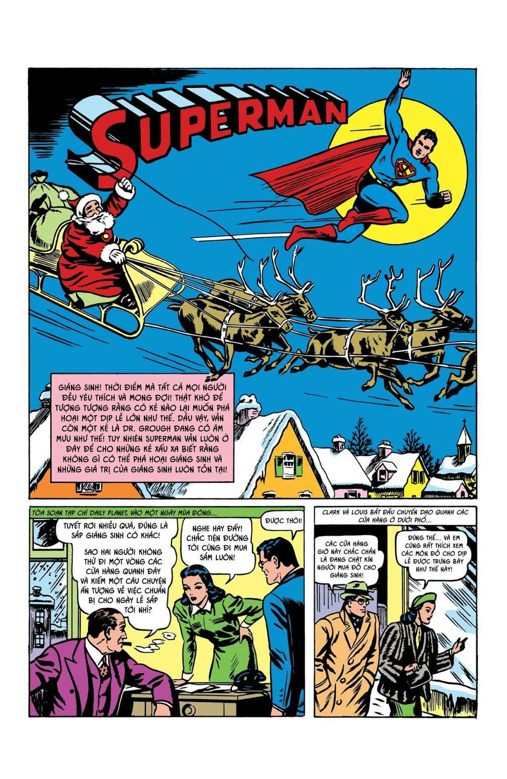 Đọc Đọc Superman &#8211; Cuộc phiêu lưu giáng sinh Truyện...