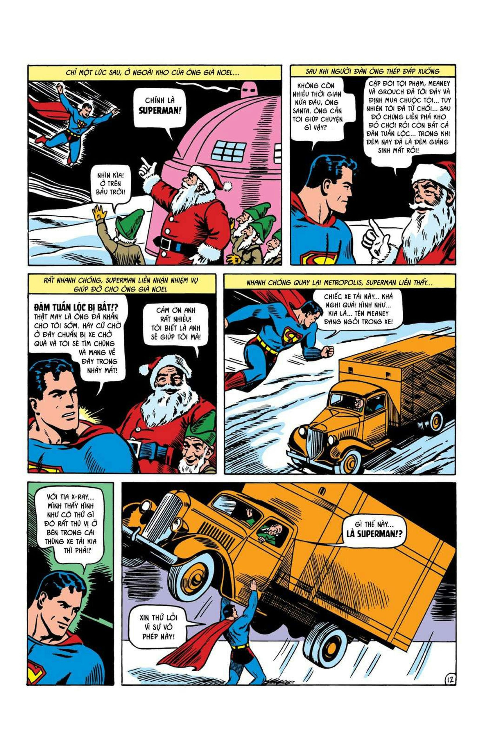 Đọc Đọc Superman &#8211; Cuộc phiêu lưu giáng sinh Truyện...