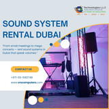 Event-Ready Sound System Rentals Across UAE