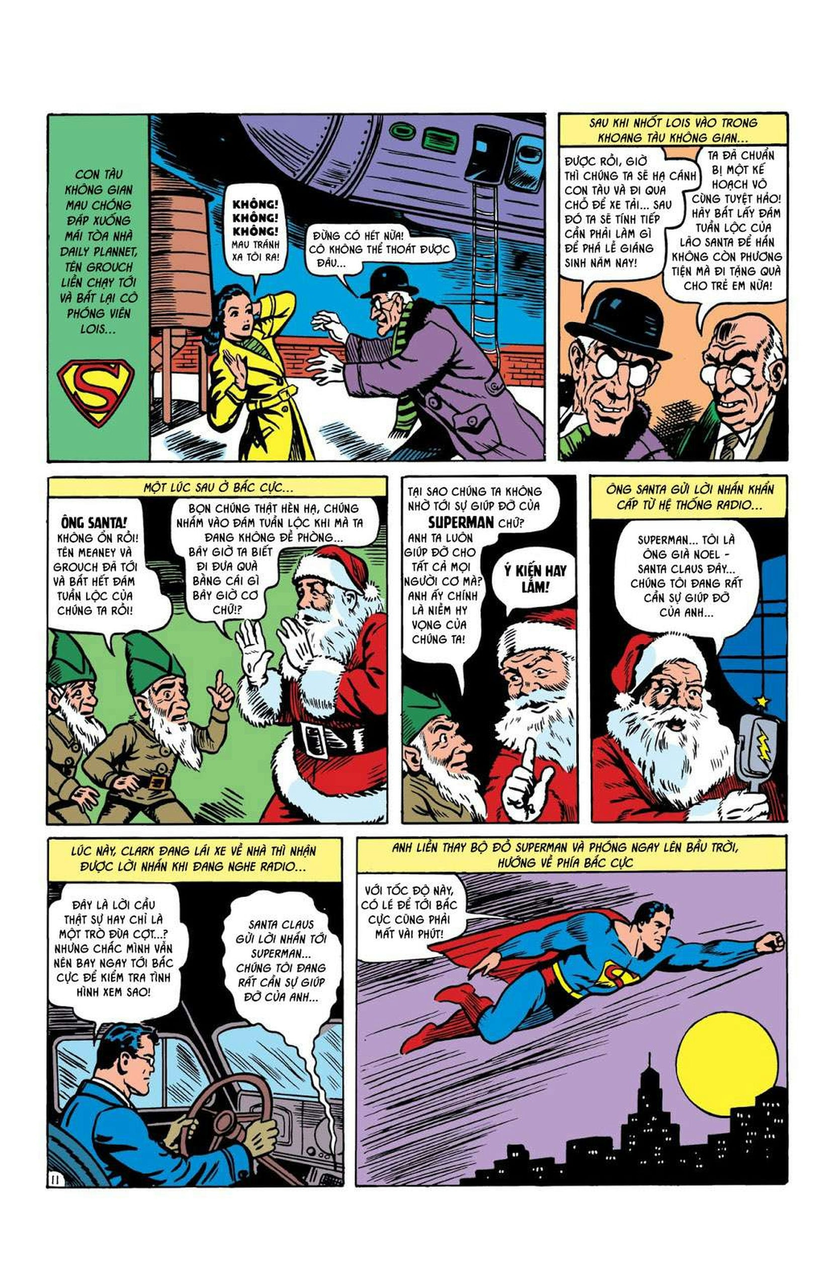 Đọc Đọc Superman &#8211; Cuộc phiêu lưu giáng sinh Truyện...