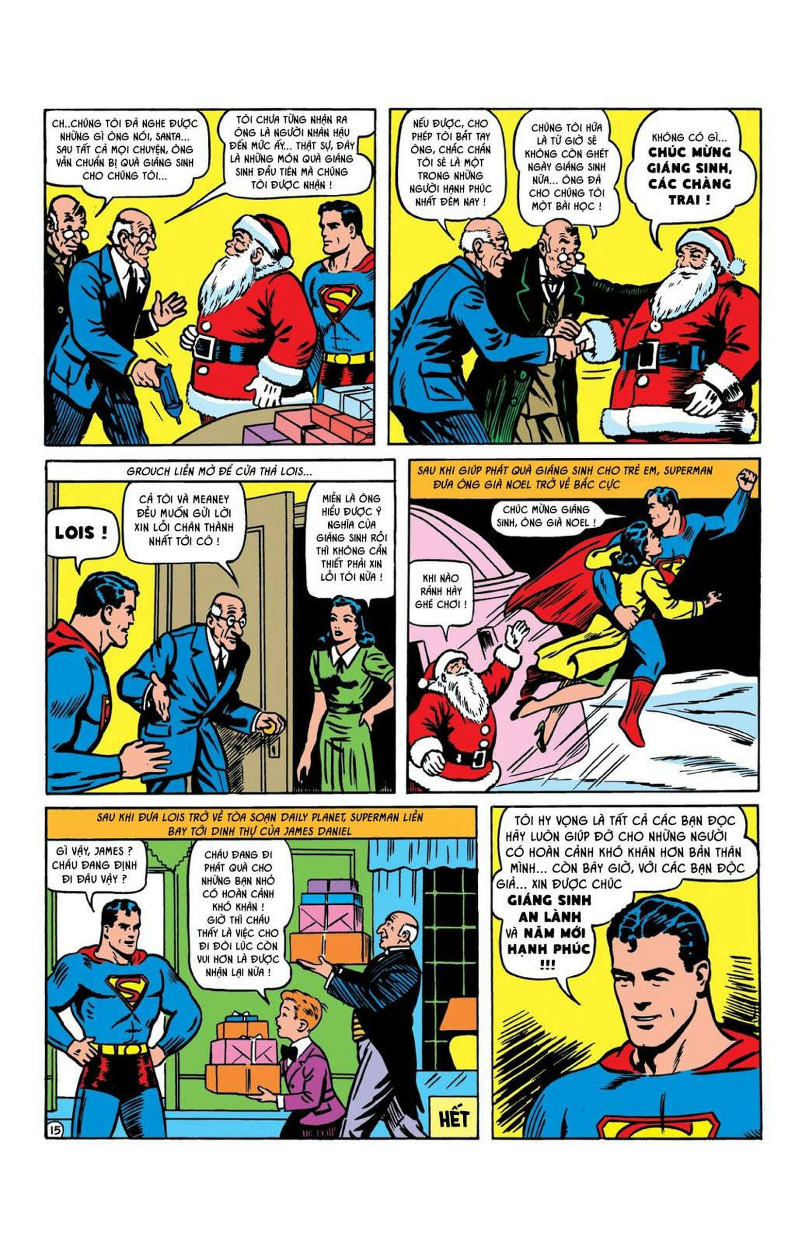 Đọc Đọc Superman &#8211; Cuộc phiêu lưu giáng sinh Truyện...