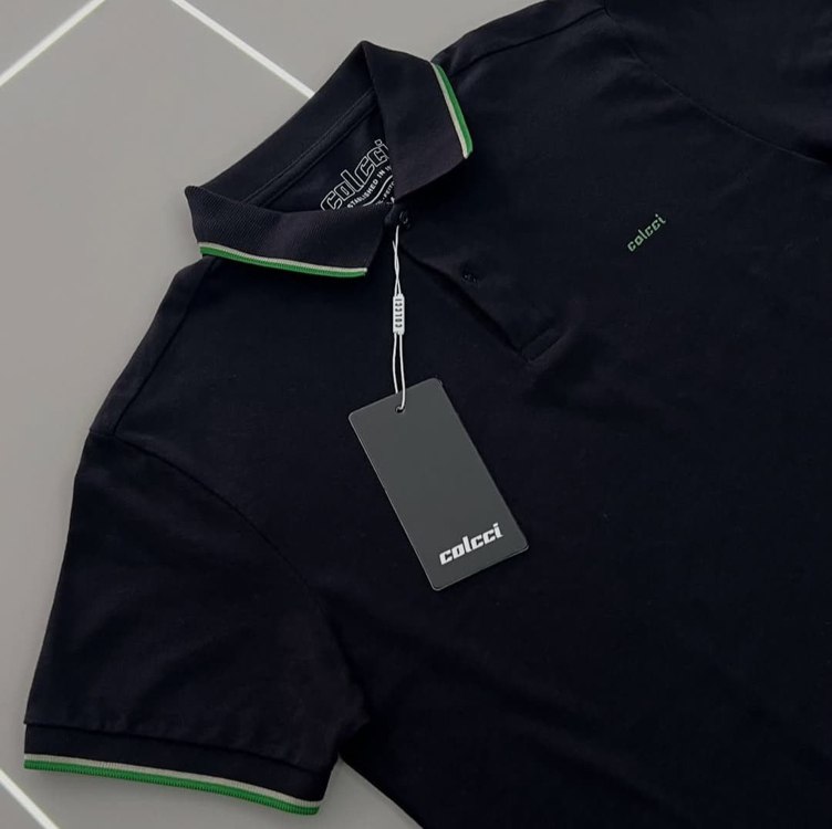 Camisa Polo Colcci Clássica Masculina – Preto