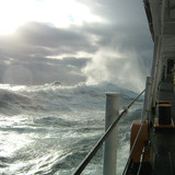 USCGC Munro (WHEC-724) on patrol in the Bearing Sea Summer 2003