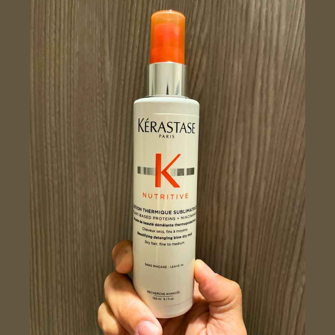 Kérastase Protetor Térmico Nutritive Lotion Thermique Sublimatrice, Para Cabelos Secos e Finos, Spray Desembaraçante, Porteção Térmica de até 230°C, 150ml Kérastase Protetor Térmico Nutritive Lotion Thermique Sublimatrice, Para Cabelos Secos e Finos, Spray Desembaraçante, Porteção Térmica de até 230°C, 150ml