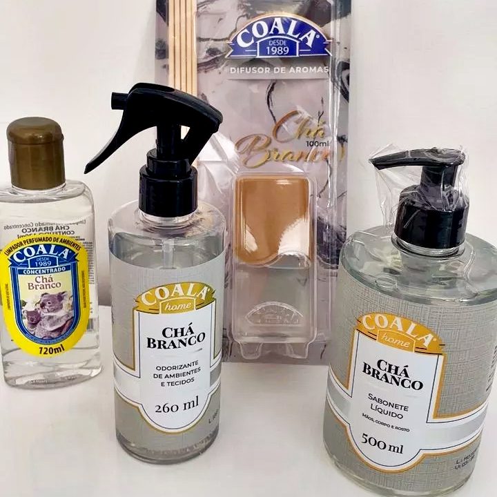 kit Coala Home Chá Branco