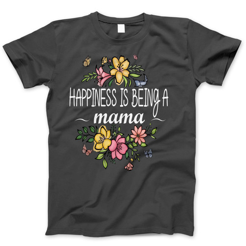 Photograph of four blank t-shirts greys beige and army green. Clipping path included. Ready for your.jpg