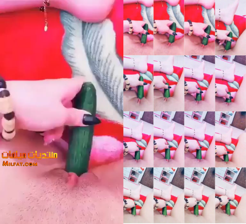 مصريه هايجه اوي عايزه تتناك حاطه الخياره فكسها وتفشخ فيه بهيجان ولبونه رهيبه