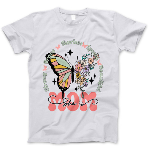 Photograph of four blank t-shirts greys beige and army green. Clipping path included. Ready for your.jpg