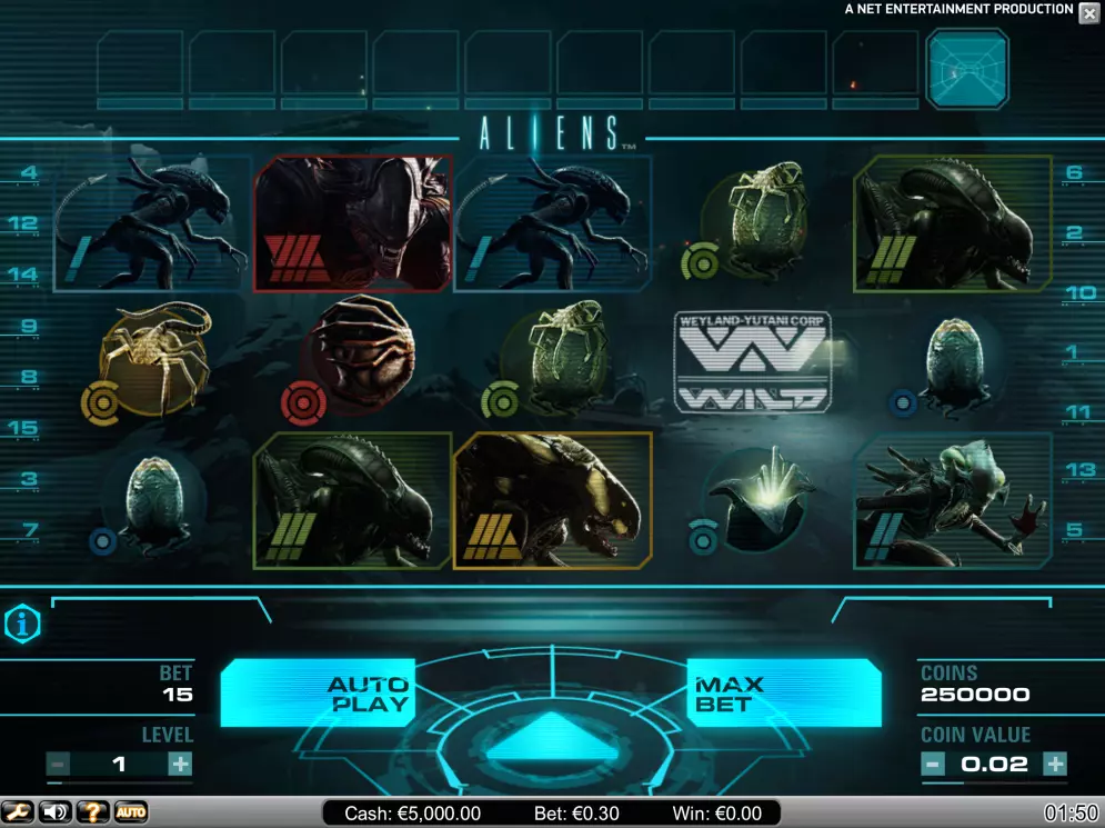 Alien War - Khám phá Slot Game cuộc chiến ngoài hành tinh tại Vwin