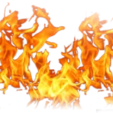 hot fire flames png