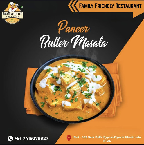Paneer butter masala now at Kesari Amritsari Sweets!.jpg