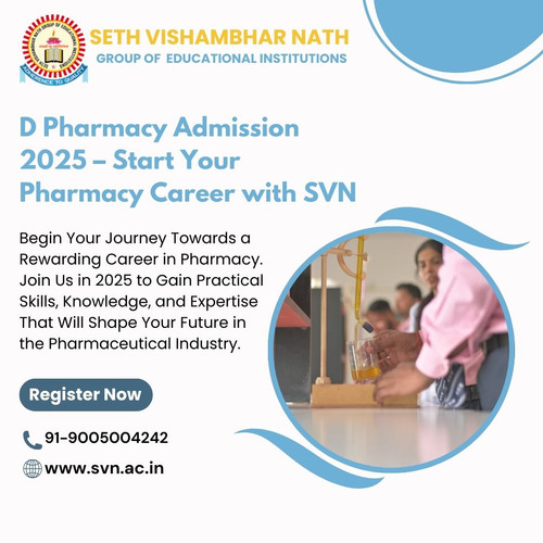 D Pharmacy Admission 2025 – Start Your Pharmacy Career with SVN.jpg