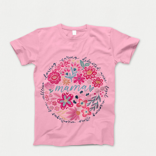 Photograph of four blank t-shirts greys beige and army green. Clipping path included. Ready for your.jpg