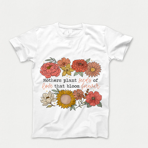 Photograph of four blank t-shirts greys beige and army green. Clipping path included. Ready for your.jpg