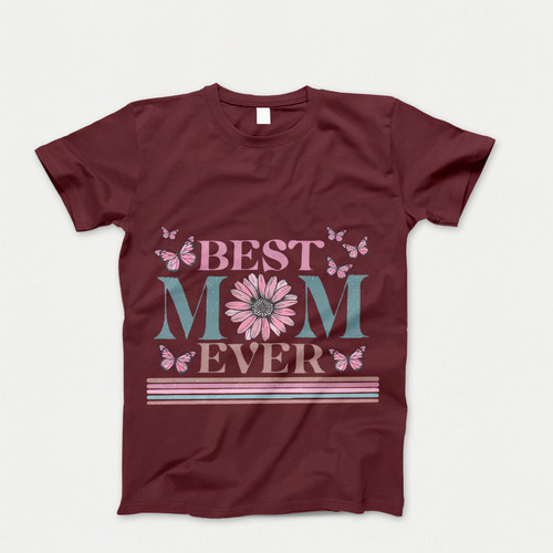 Photograph of four blank t-shirts greys beige and army green. Clipping path included. Ready for your.jpg