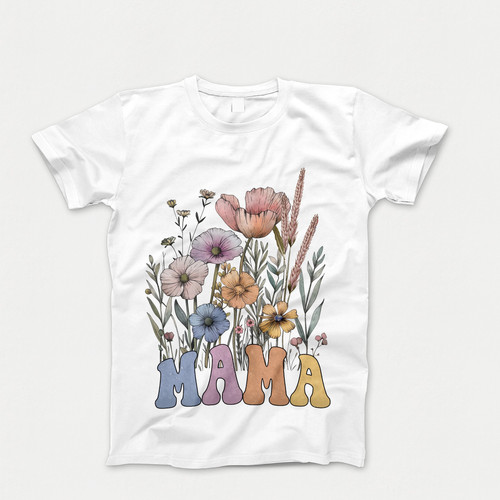 Photograph of four blank t-shirts greys beige and army green. Clipping path included. Ready for your.jpg