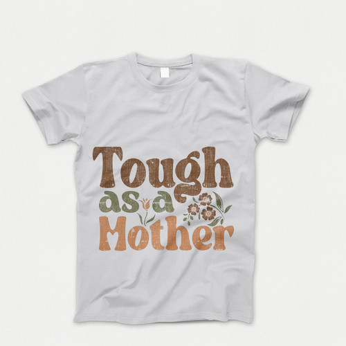 Photograph of four blank t-shirts greys beige and army green. Clipping path included. Ready for your.jpg